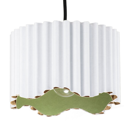 Eco-friendly lampashade and elegant box at the same time, DYI lamp Wavepotai