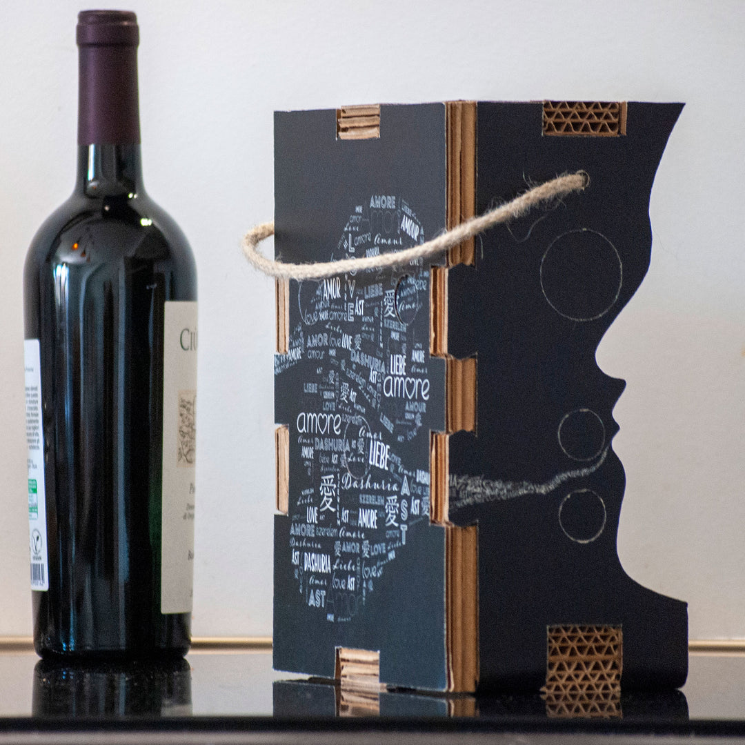 Porta Bottiglia Vino Wine Lover – Design Innovativo ed Eco-Friendly