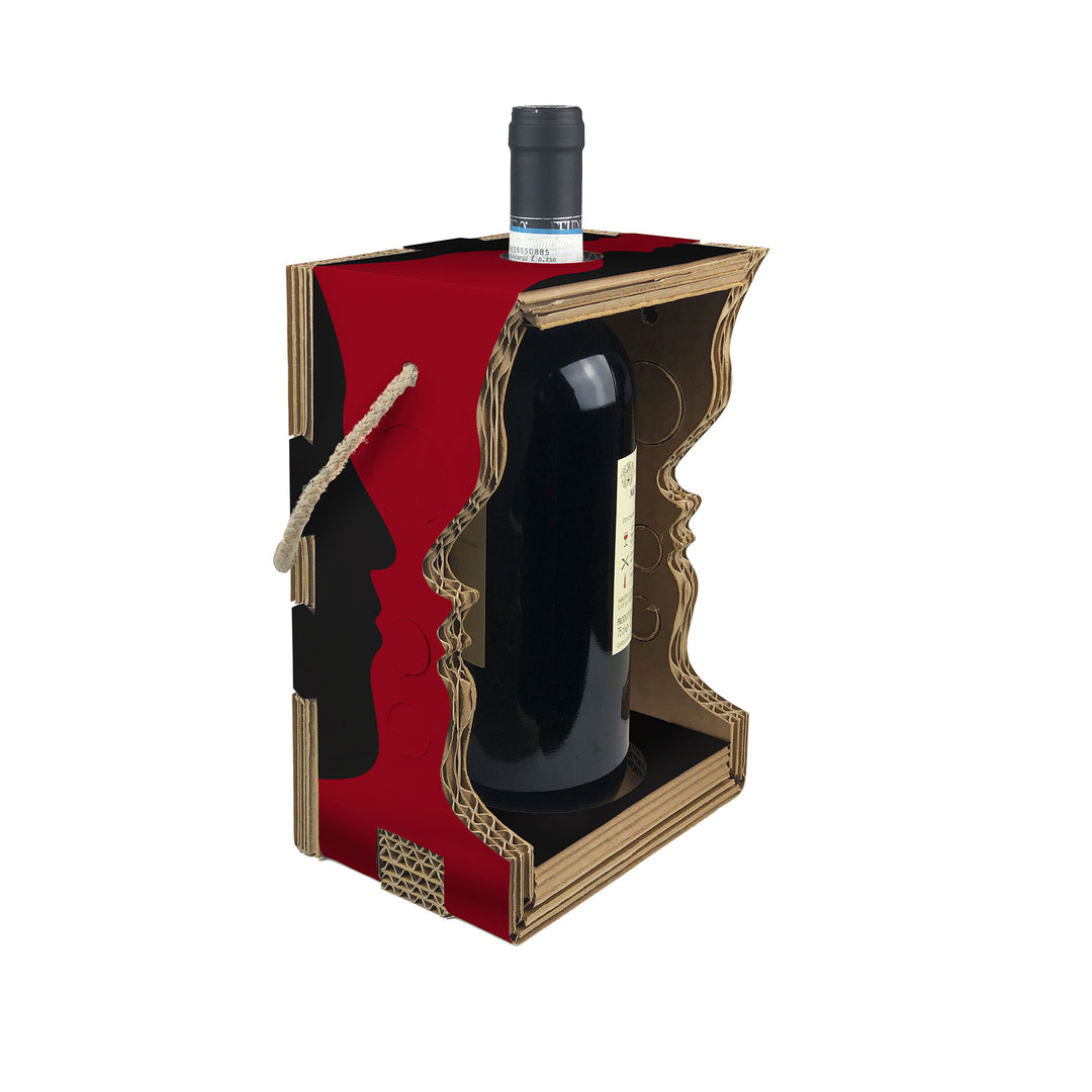 Porte-bouteille abat-jour design Wine Lover