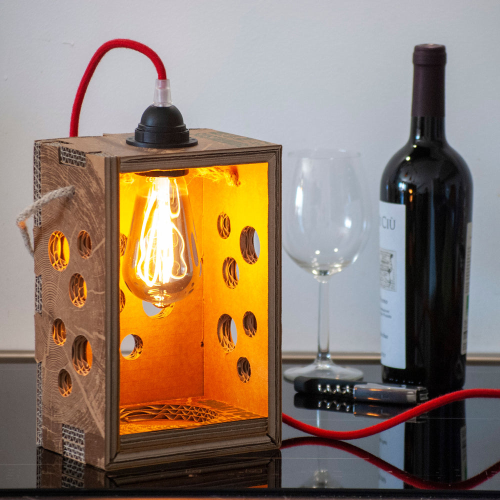 Porta Bottiglia Vino - Bubble Lantern – Riutilizzabile e Eco-Friendly