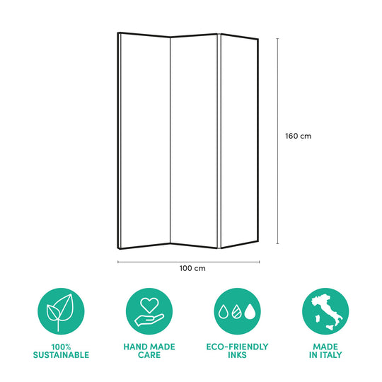 Screen, interior room divider in oriental style Wallpotai Ginkgo minimal